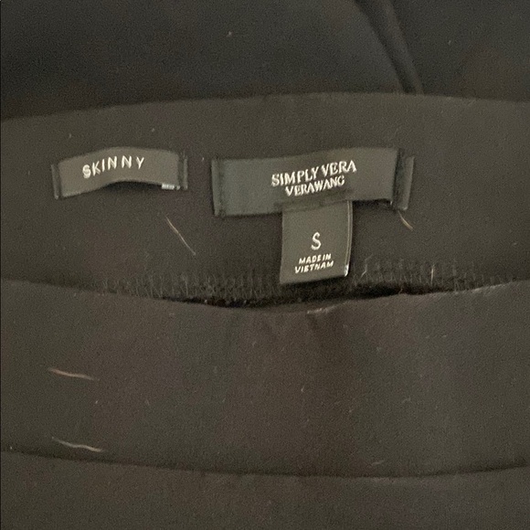 Simply Vera Vera Wang Elegant Black Trousers - Picture 1 of 1